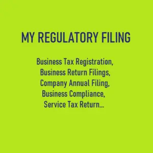 MY REGULATORY FILING