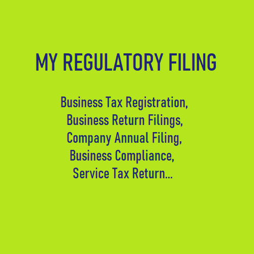 MY REGULATORY FILING